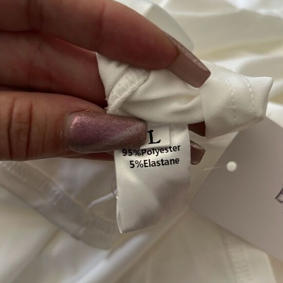 NWT Elegant Sexy Mermaid White Wedding Body Con Long Gown - Picture 15 of 16